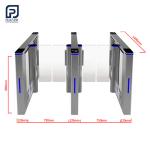 SUS304 1.2mm Stainless Steel Turnstile Brushless Anti Collision Speed Gate