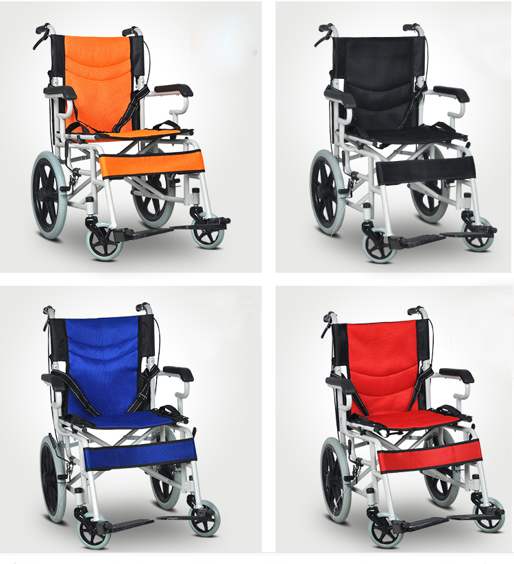 China homemade high quality cheap price wheelchair with two small wheels