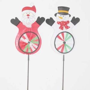 Quality Christmas Windmill Santa and Snowman wholesale