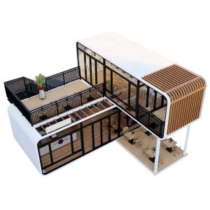 Quality 20ft Quality Apple Cabin House with 2 Beds for Modular Hotels Stay wholesale