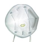 Non Woven Anti Bacterial Disposable Dust Masks 5ply Cup Design