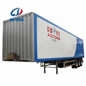 Quality 30 Tons Max Payload Wing Van Opening Semi Trailer with Hydraulic Cylinder by Aotong wholesale