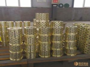 Quality Bushings Copper Casting Sleeve High Strength Brass Aluminum Bronze Industrial wholesale