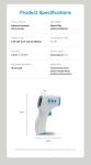 industrial digital thermometer electric contact thermometer electronic digital