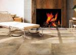 24x24 Cement Look Porcelain Tile Fine Air Permeability Long Life Span