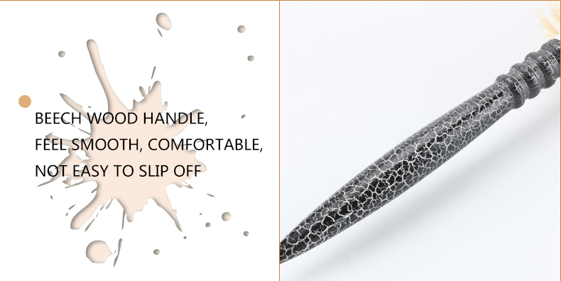 Natural Color Wood Handle Hair Brush Blow Dry Heat Resistant Rolling Curly Hair Brush