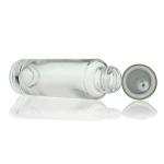 Cosmetic Glass Dropper Face Serum Bottles 30ml Clear Round Bottle