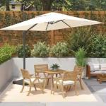 Waterproof Canopy Pergola Gazebo Outdoor Roman Umbrellas Patio Parasol Banana