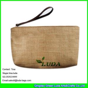 Quality LUDA cheap straw handbags promotion paper straw clutch bags wholesale