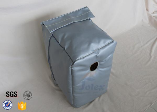 Silicone Coated Fiberglass Fabric Thermal Insulation Covers Removable High