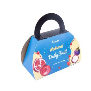 Quality Waterproof Paperboard Fruit And Vegetable Packaging Boxes Containers For Takeaway wholesale