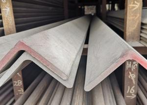 Quality Galvanized Painted Iron Unequal Mild Steel Angle Bar wholesale