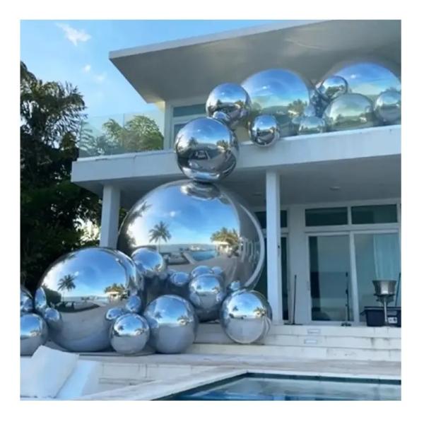 Cheap ODM Large Advertising Balloons Outdoor Floating Silver Giant for sale