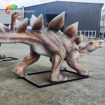 Water Proof Replica Fiberglass Animatronic Animatronic Stegosaurus Statue
