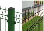 Pvc Coated 6mm 3d Welded Wire Fence For Highway