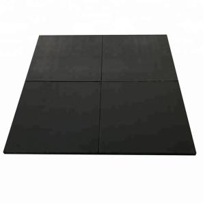 Quality Environmental Friendly Gym Fitness Workout Accessories Shock Absorption Rubber Flooring wholesale