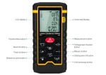 Versatile Digital Laser Distance Meter 100m Volume Laser Measuring Meter