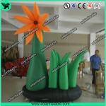 4m Event Party Decoration Oxford Inflatable Orange Flower Holiday Advertising