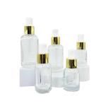 Spot 30ml-120ml Push Glass Lotion Bottle For Essential Oil