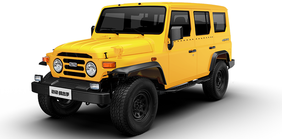 s Top Performance Gasoline Off-road SUV Baw 212 T01 4*4 with 170km/h Top Speed and Touch Screen