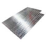 Aluminium Chequered Diamond Sheet Plates Diamond Embossed Aluminum Checkered