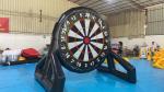 6ft PVC Inflatable Football Dart Board Blue Soccer Dart For Giant Yard Games