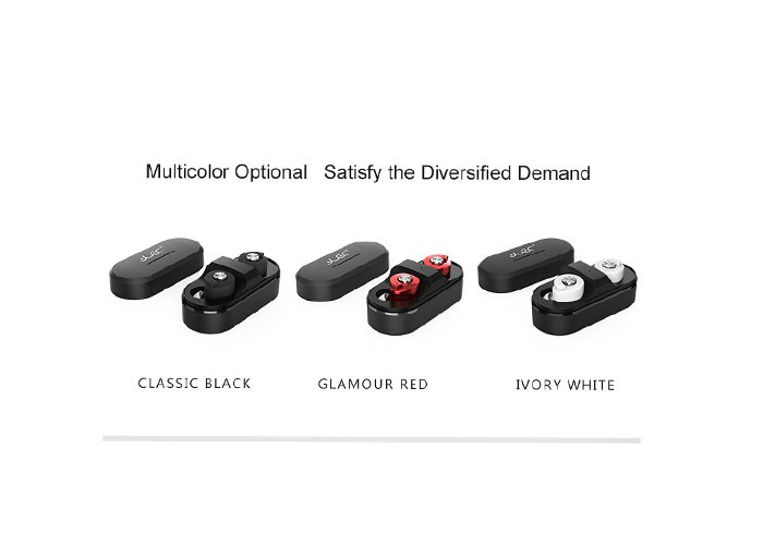 Black Color Wireless Soundproof Earphones , Bluetooth Noise Cancelling Earbuds