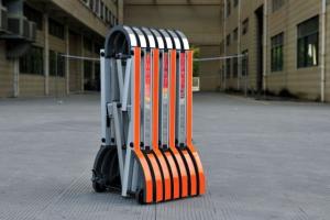 Quality Retractable Portable Crowd Control Gates For Barricade Road Block wholesale
