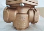 E55 Model Cash Valve Clean Oxygen Gas Pressure Regulating Valve / Bronze Body