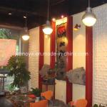 Hotpot Restaurant Wall Decoration Acoustic Sound Absorption 3D Panel with Square