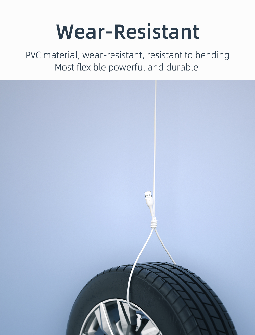 Braid Shielding Fast Charging Type C Data Cable 3A 0.3M 1M 2M For C Devices