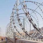 430 Stainless Steel Barbed Wire , BTO-30 Razor Blade Barbed Wire Good flexibilit