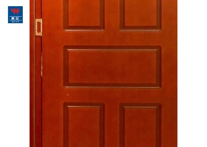 Hotel Solid Wood 1 Hour Fire Rated PVC Flush Door