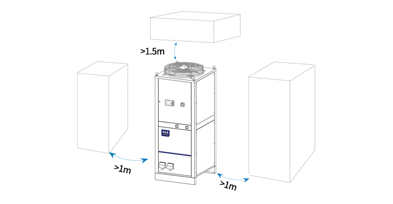 Industrial Laser Machine Parts Large Cooling System 180L