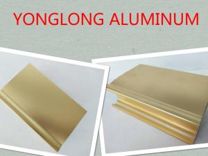 Quality High Gloss And Smooth Aluminium Profiles For Windows And Doors 1.2 Thinckness wholesale