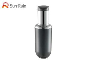 Quality Black Round Empty Makeup Containers 30ml Small Cosmetic Containers With Lids wholesale