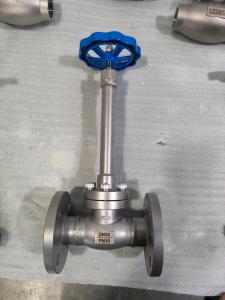 Quality Stainless Steel Flanged Cryogenic Globe Valve For LNG/LOX/LN2/LAR/LCO2 wholesale