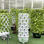 65L 8 Layer 64 Holes Automatic Hydroponic Growing Tower