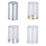 ‌Anodized oem aluminum pump head 0.15cc±0.01cc‌ high-end skin care products