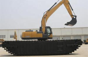 Quality CE Road Construction Machinery , 20 Ton Amphibious Excavator XE215S With 1cbm Bucket Capacity wholesale