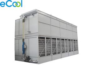 Quality 3000kW Cold Storage Equipment , 4 Fans Refrigeration Evaporative Condenser wholesale