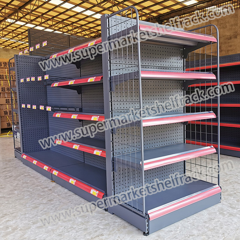 900mm 150KG Wall Mounted Racks For Supermarket 5 Layer Boltless Rack 2150mm