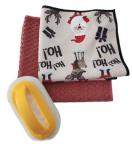 Non-Scratch Microfiber Cleaning Dishes Pad Scrub Sponges For Kitchen BathRoom