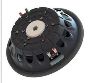 Quality 2000 Watt 12 Inch Shallow Mount Subwoofer , Automotive Radio Speakers wholesale