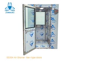 Quality AC380 V SS304 Air Shower Room With Double - Layer Glass Window Of Doors For 1-2 Persons wholesale