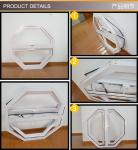 Inward Outward Aluminium Casement Windows Powder Coated Aluminum Crank Windows