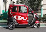 60V 50Ah Battery Enclosed Electric Tricycle 3 Seat With Disc Brake