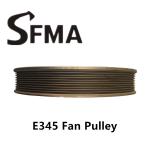 Iron OD266 8 Groove Pump E345 Engine Fan Pulley