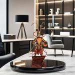Artistic 3D Resin Sun Wukong Figure A Contemporary Desktop Ornament for