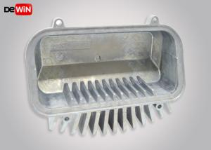 Quality Customized Metal Water Pump Components , Silver Die Cast Aluminium Housing wholesale